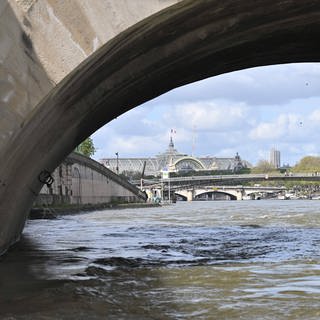 Der Fluss Seine in Paris.