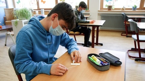 Schnelltests an Schulen