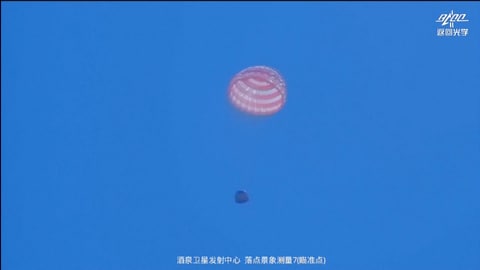 Die chinesische Sonde Chang´e 6 segelt zurück zur Erde. Sie hat Proben von der Rückseite des Monds gesammelt.
