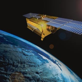 Verteidigung und Aufklärung im Weltall: Die drei SARah-Satelliten sollten eigentlich für militärische Zwecke genutzt werden. Doch bislang können zwei der drei Satelliten kein Radarbilder liefern.