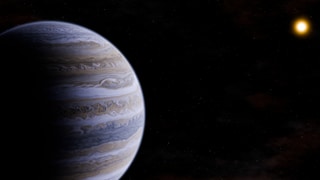 Jupiter im Sonnenschein - der mit dem James-Webb-Teleskop gefundene Exoplanet ähnelt unserem Gasriesen
