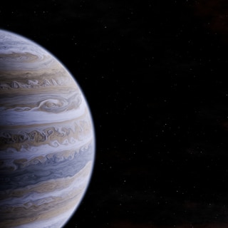 Jupiter im Sonnenschein - der mit dem James-Webb-Teleskop gefundene Exoplanet ähnelt unserem Gasriesen