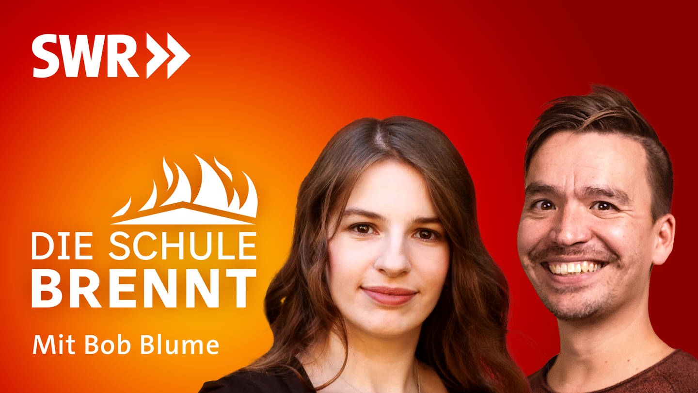 Marina Weisband und Bob Blume auf dem Podcast-Cover von 