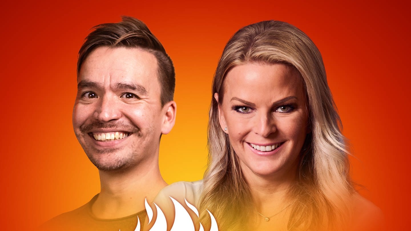 Silke Müller und Bob Blume auf dem Podcast-Cover von 