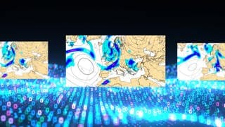 Mit Künstlicher Intelligenz können Wettervorhersagen künftig im Minutentakt neu berechnet werden. Schon jetzt übertreffen erste KI-Modelle die klassischen Wettervorhersagen.