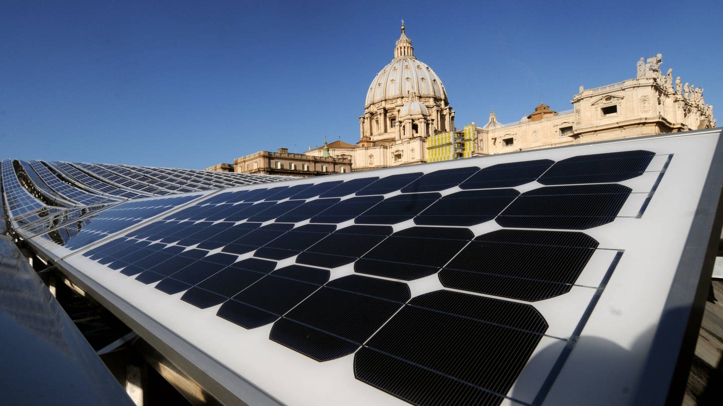 Vatikan mit Solaranlage