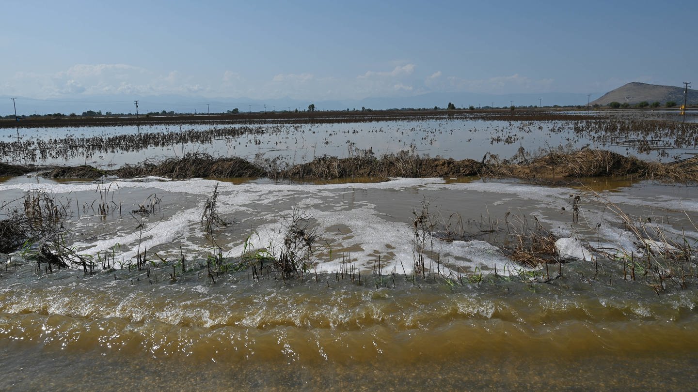 Hochwasser Griechenland